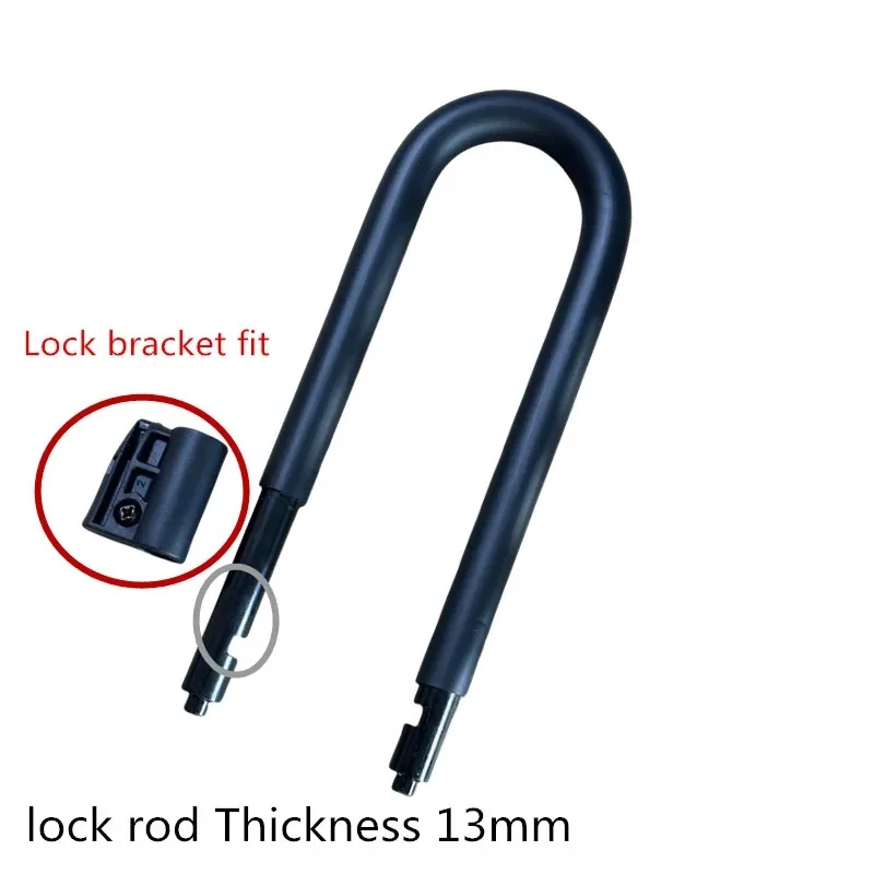 Bicycle Lock Bracket U Lock Bike Accessories Fixed Frame Mount Bracket Cycling Parts Applicable to lock lever 13MM