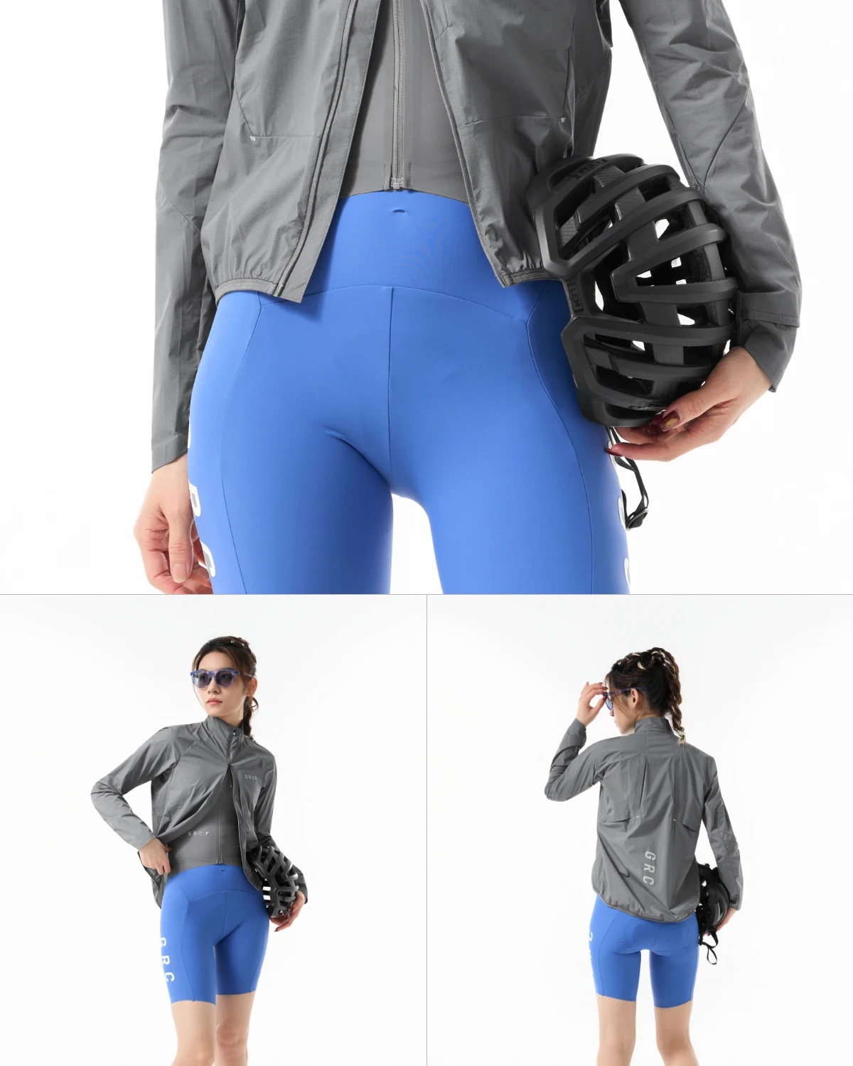 GRC Cycling Apparel Unisex Tech Wind Jacket Windproof Breathable for Outdoor Cycling