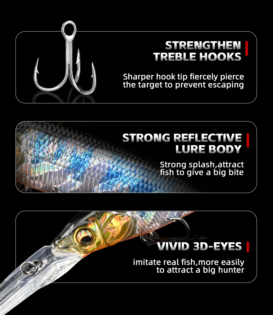 MEREDITH Minnow Wobbler Fishing Lures 110mm Artificial Hard Bait Slow Sinking Or Flaoting Depth 0-3m Bait Jerk Bass Pike Baits
