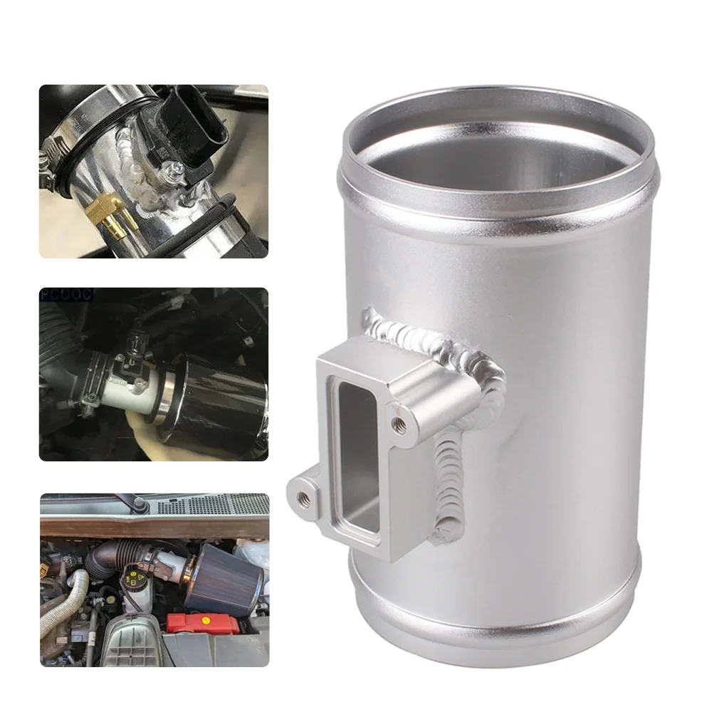 New 63/70/76mm Car Air Flow Sensor Adapter MAF Air Intake Meter Mount Base For VW Nissan For Honda For Ford 2.5" 2.75" 3" MAF006