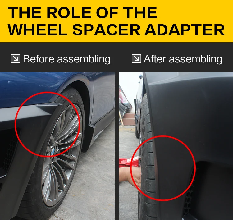 2Pieces 18/20/25/30/40mm PCD 5x114.3 CB 64.1mm Wheel Spacers Adapter Suit For Tesla Model 3 Model Y M14x1.5