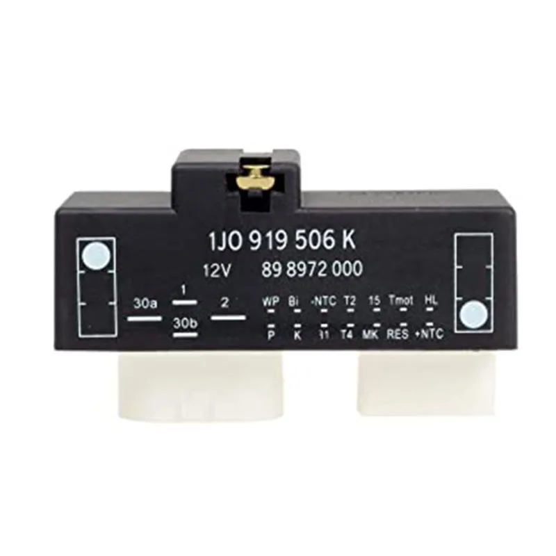 1PCS 1J0919506K Cooling Fan Control Relay Module 1J0 919 506 K 1J0 919 506K For VW Audi A3 TT Golf Jetta POLO Beetle MK4 Bora