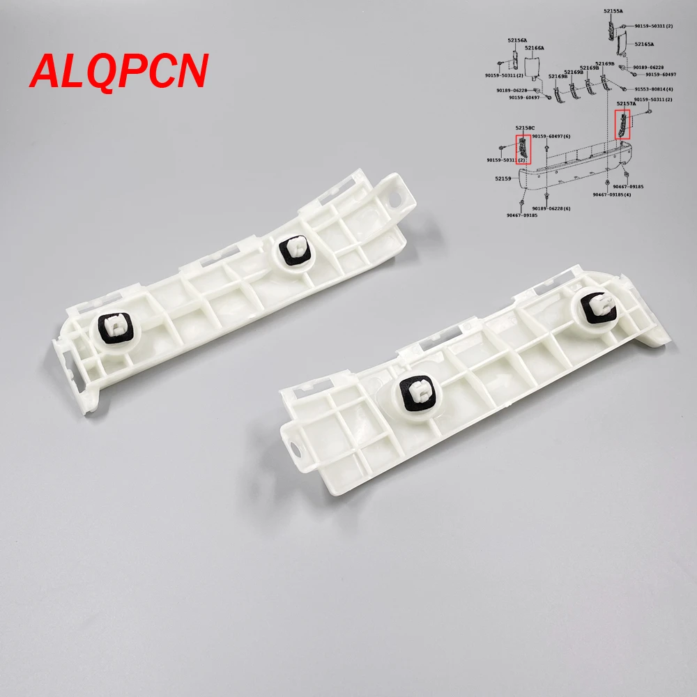 for Toyota Hiace Kdh200 2005-2019 Rear Bumper Support Bracket Small and Big 52155-2615052156-26010 52157-26010 52158-26010