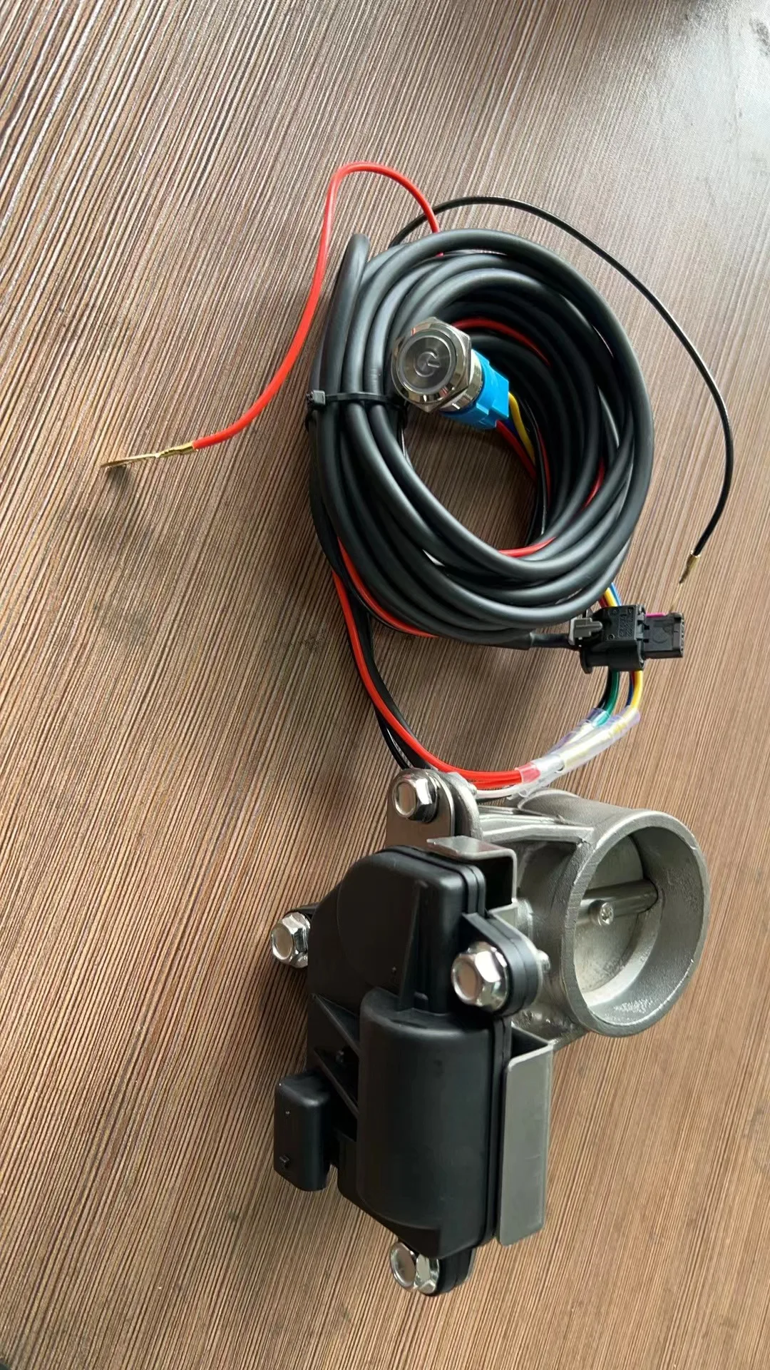 Electric exhaust control valve Electric Valve Unit with button control Excellent sealing Exhaust Control Valve
