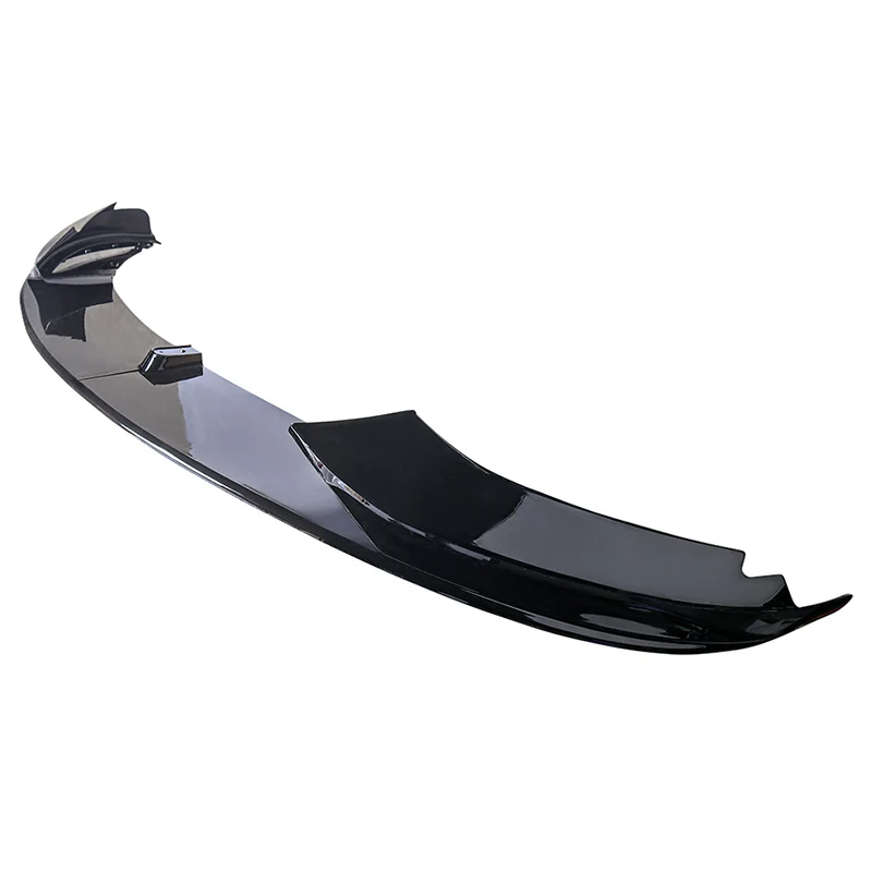 For BMW 4 Series F32 F33 F36 420i 430i 420d M440i 2014-2020 4Pcs Front Bumper Lip ABS Glossy Black Or Carbon Fiber Look Spoiler