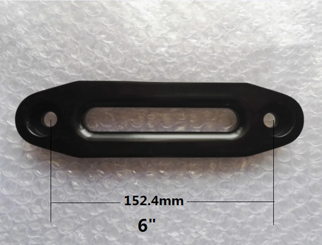 6inch 152mm winch aluminum guide rope guide winch rope hook aluminum alloy rope guide Hawse Fairlead SUV ATV UTV