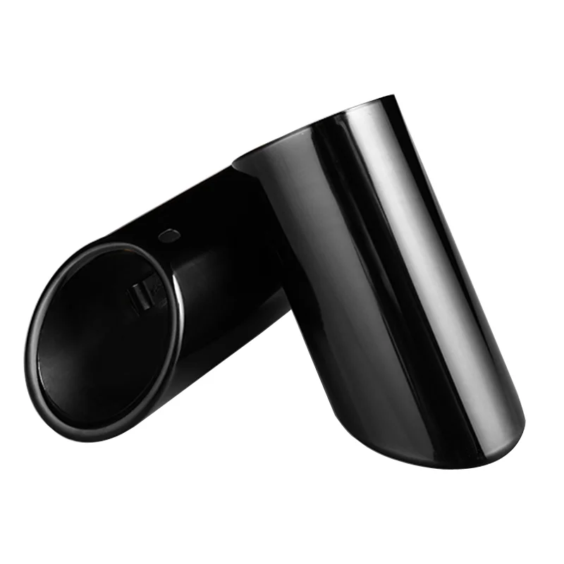 2Pcs/Set Stainless Steel Car Exhaust Muffler Tip Pipes Covers for Audi A1 A3 A4 TT 2009-2015/VW Volkswagen PASSAT