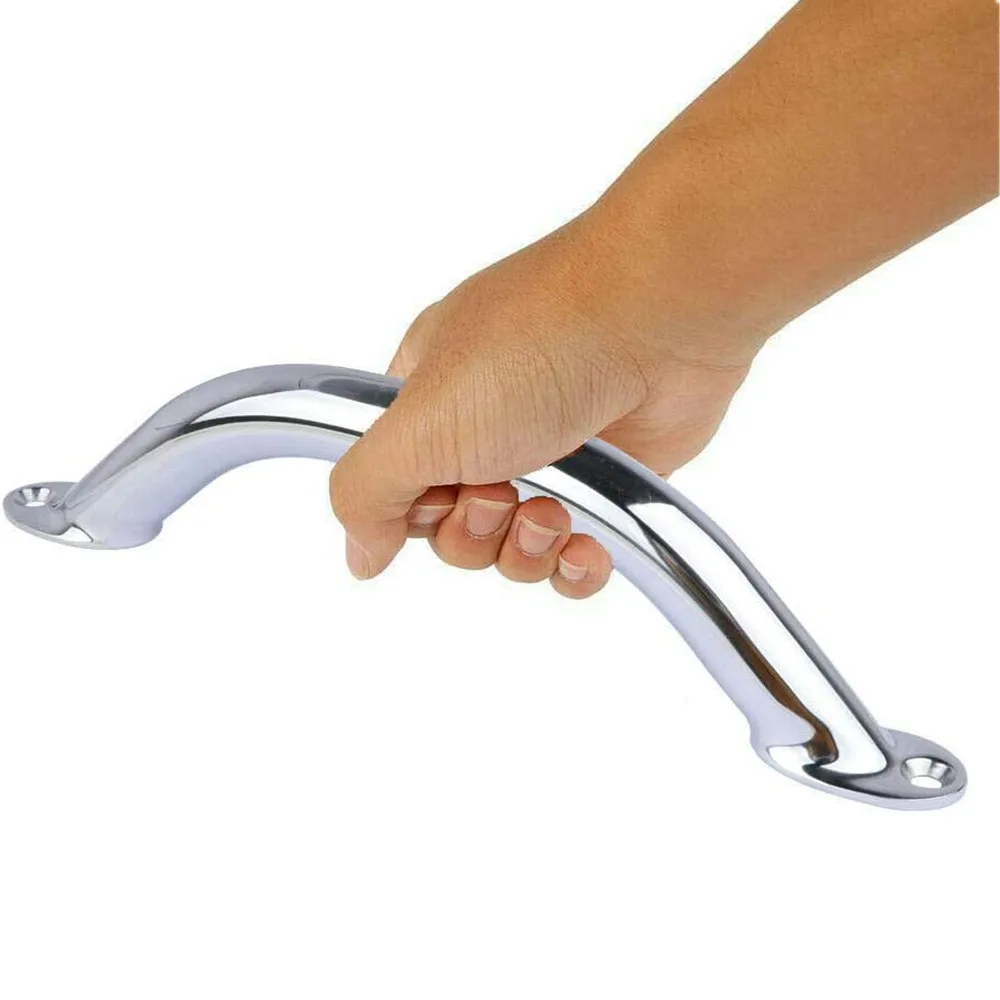 316 Stainless Steel 9'' Boat Polished Boat Marine Grab Handle Handrail Boat Accessories Marine