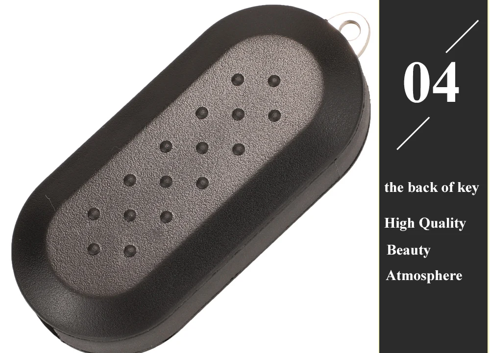 jingyuqin 2/3 Buttons 434Mhz ID46 Car Remote Key For Abarth 500 595 500 124 695 5CC Delphi/Marelli 71752289 6000628973