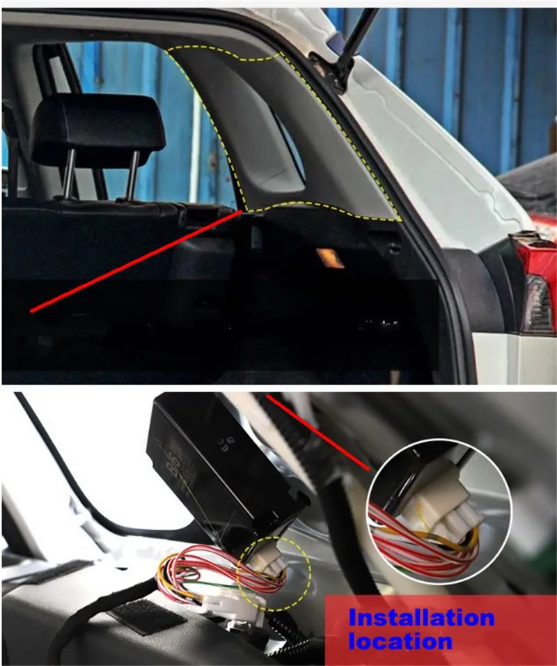 For Toyota Rav4 2019 2020 Xa50 Smart Car TPMS Tyre Pressure Monitoring System Digital LCD Dash Board Display Auto Security Alarm