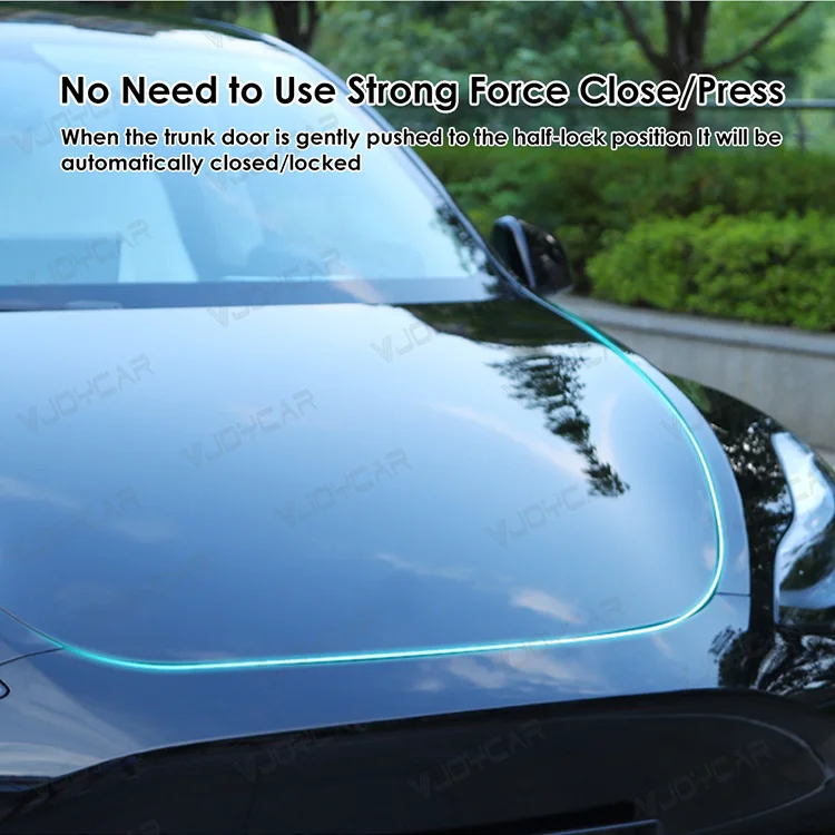 Front Trunk Electric Suction Lock for Tesla Frunk Soft Closing Model Y / Y Juniper / YL / X / S/ 3 Highland Frunk Auto Closer