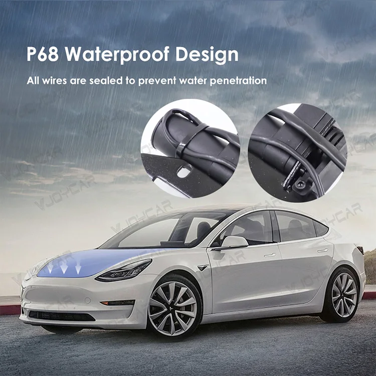 Front Trunk Electric Suction Lock for Tesla Frunk Soft Closing Model Y / Y Juniper / YL / X / S/ 3 Highland Frunk Auto Closer