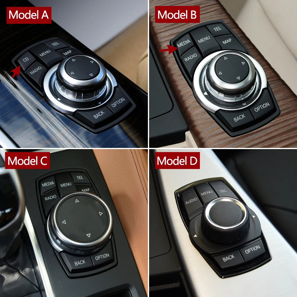 Interior Car CIC IDrive Multimedia Control Buttons For BMW 1 2 3 4 5 6 7 X3 X4 X5 X6 F20 F22 F30 F34 F36 F10 F02 F06 F25 F15