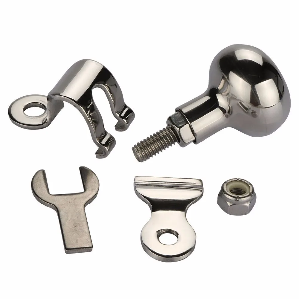Boat Accessories Yacht Stainless Steel 316 Steering Wheel Spinner Marine Boat Handle Power Ball Grip Knob