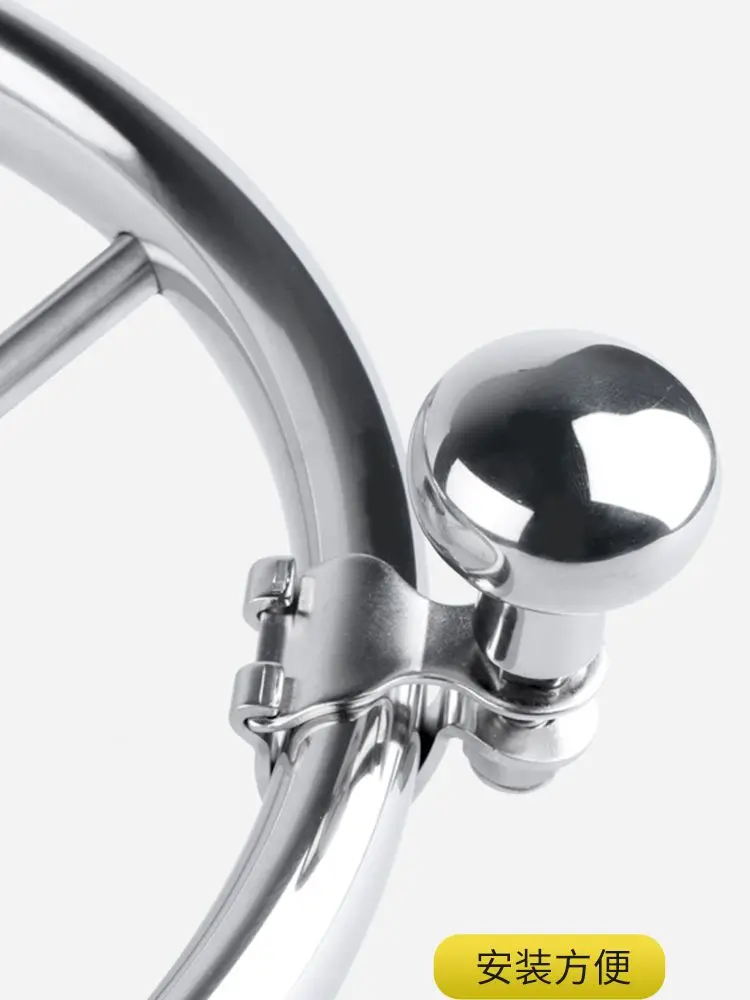 Boat Accessories Yacht Stainless Steel 316 Steering Wheel Spinner Marine Boat Handle Power Ball Grip Knob