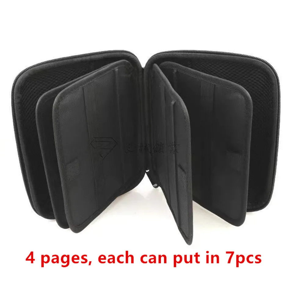 Hot Lishi 2 in 1 2in1 Tool carry bag magnetic case blank case can put in 28pcs lishi tools empty case no tool zipper bag