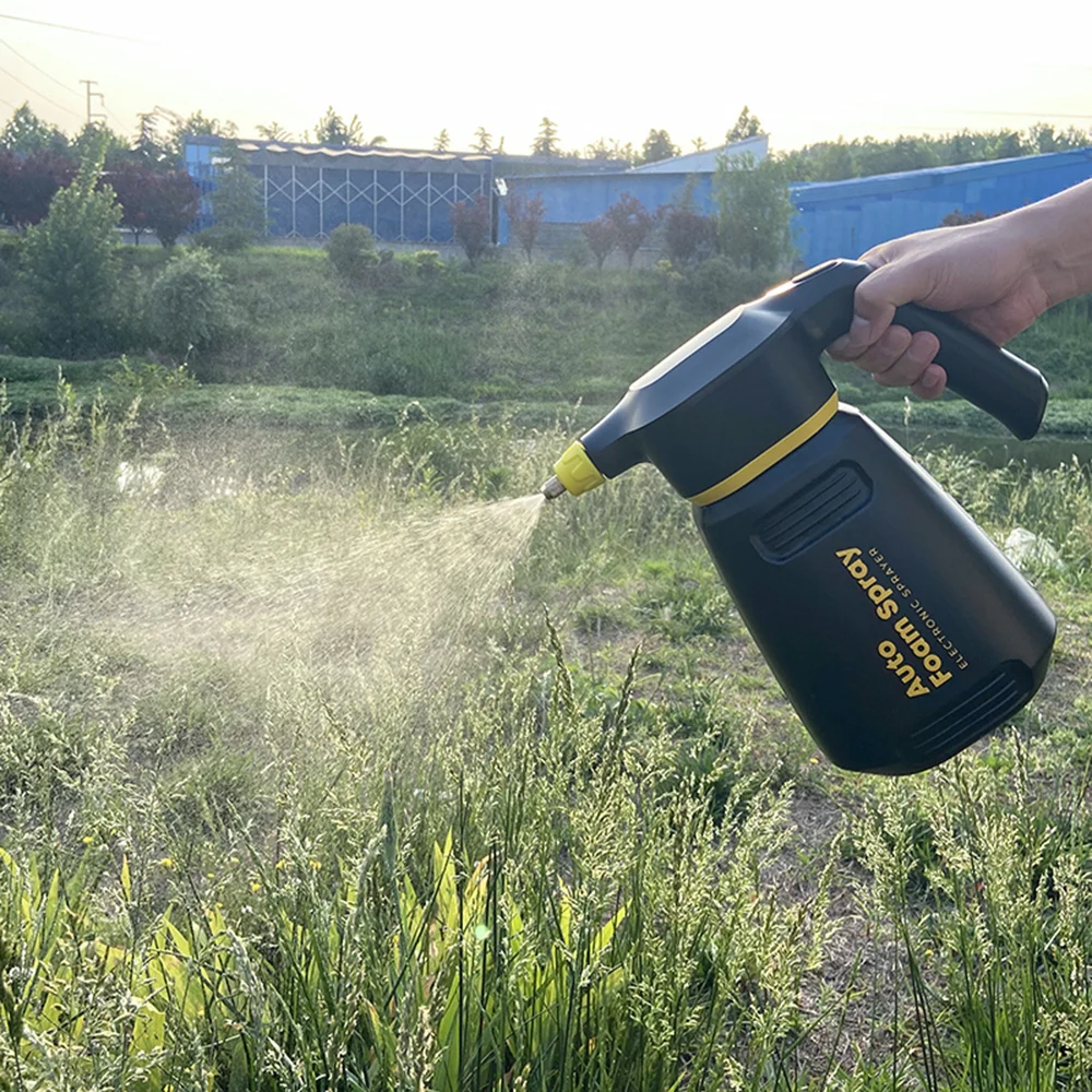 Electric Foam Sprayer Car Wash Motorcycle Clean Detailing Snow Cannon High Pressure Water Gun Generator Lance Wap Manual