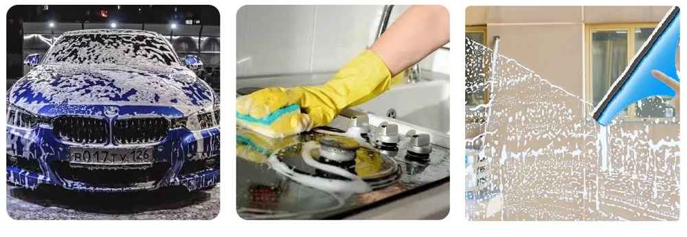 Electric Foam Sprayer Car Wash Motorcycle Clean Detailing Snow Cannon High Pressure Water Gun Generator Lance Wap Manual