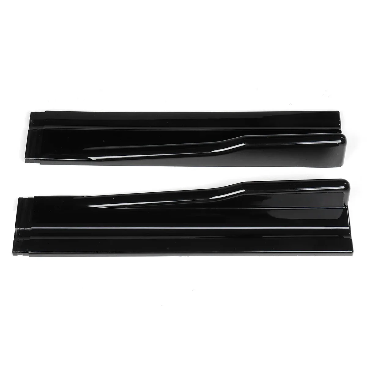 Side Skirt Extensions Universal Car Side Rocker Splitters Diffuser Winglet Wings For BMW For VW Golf MK 6-7 For Honda For Audi