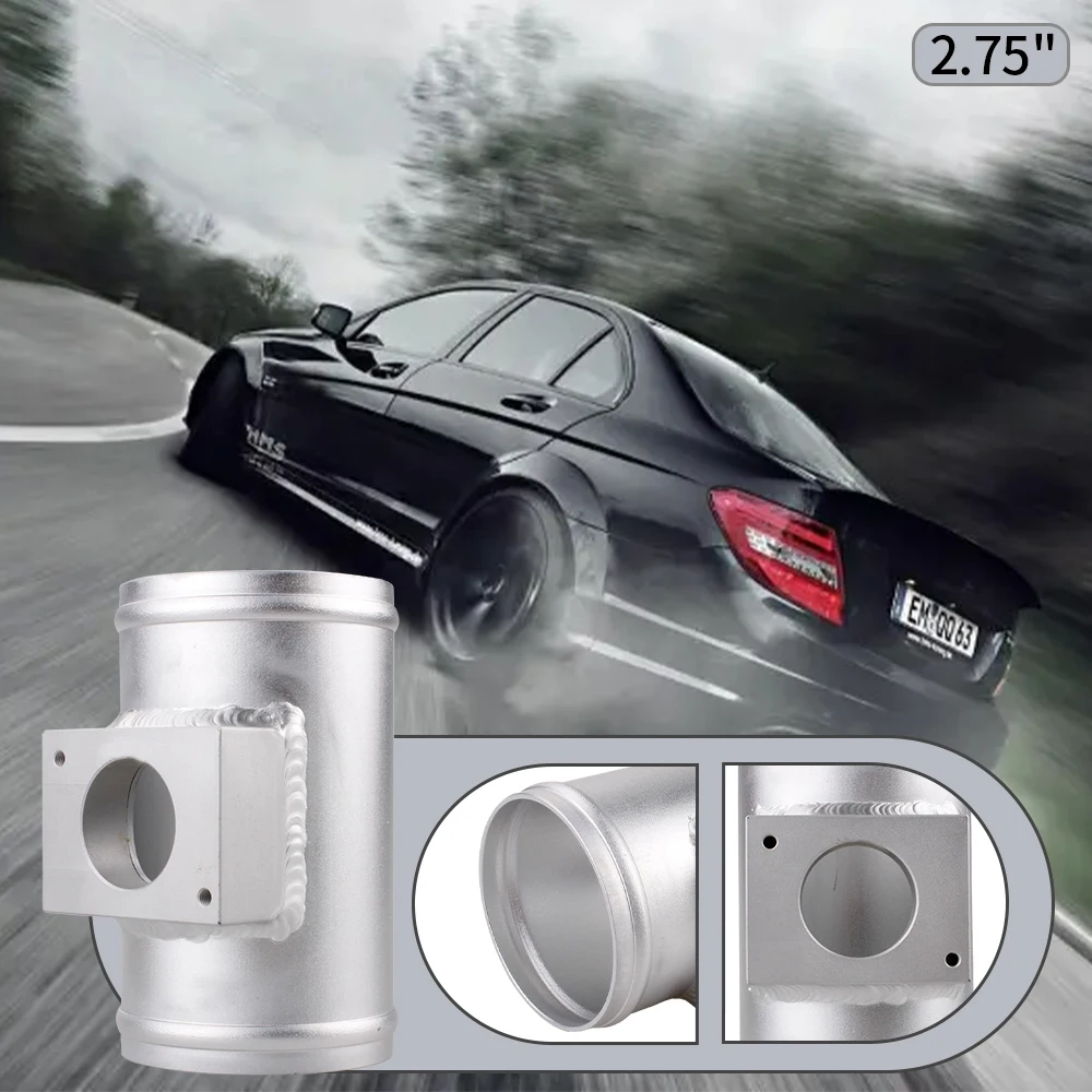 New 63/70/76mm Air Flow Sensor Mount Air Flow Meter Base For Mitsubishi ASX Lancer Air-Intake Meter Adapter 2.5" 2.75" 3" MAF010
