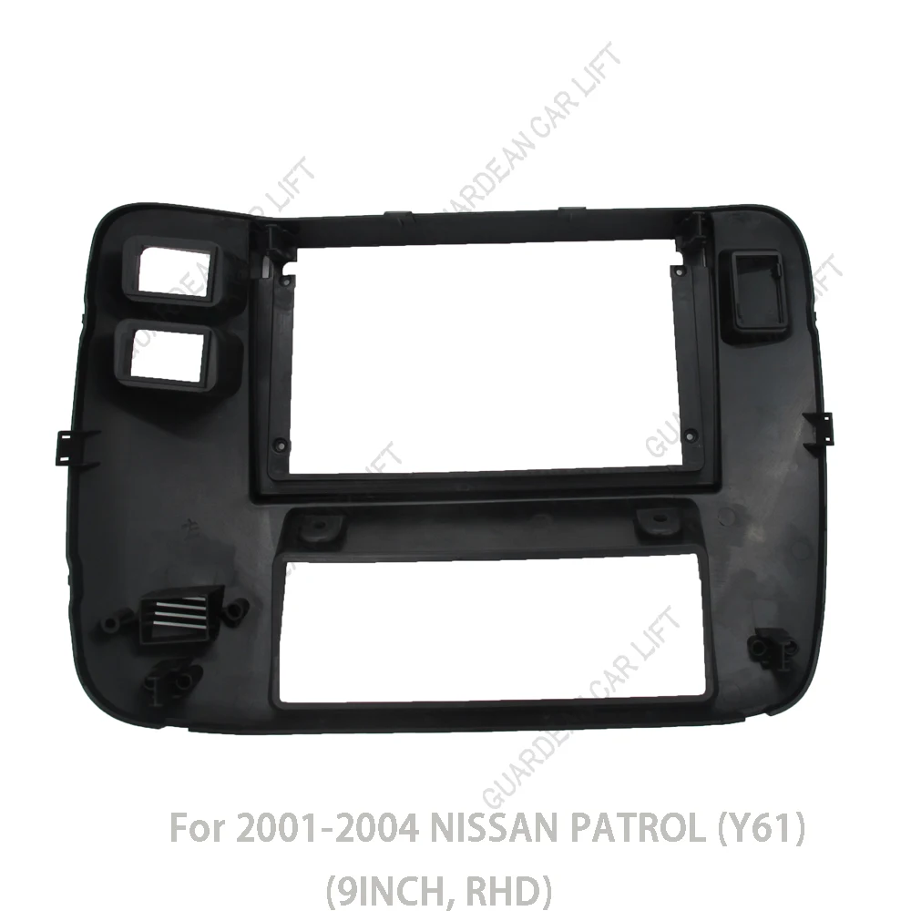 9INCH Car Radio Fascias For Nissan patrol Y61 1997-2006 Android GPS MP5 Stereo Player 2 Din Head Unit Panel Dash Frame Installat