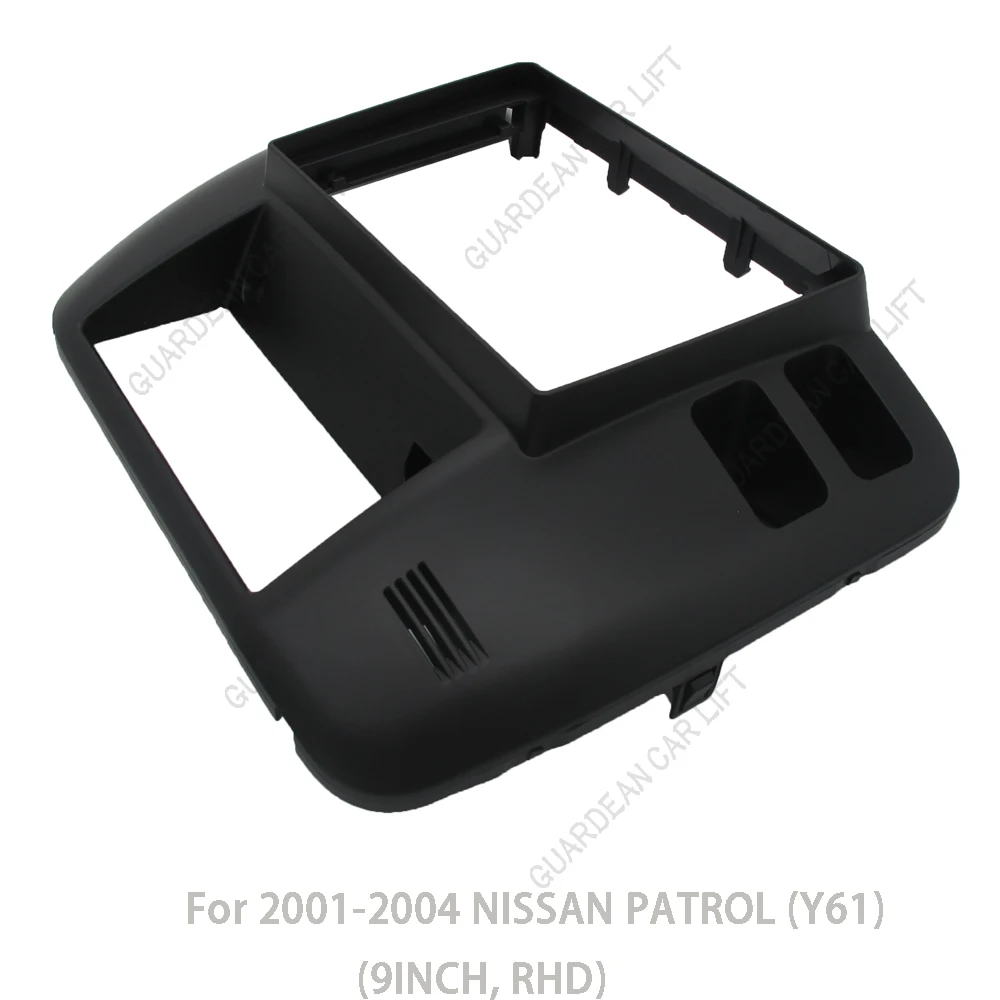 9INCH Car Radio Fascias For Nissan patrol Y61 1997-2006 Android GPS MP5 Stereo Player 2 Din Head Unit Panel Dash Frame Installat