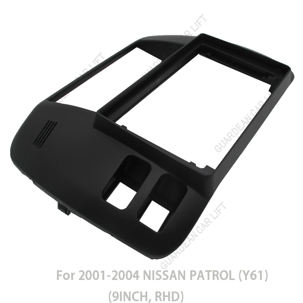 9INCH Car Radio Fascias For Nissan patrol Y61 1997-2006 Android GPS MP5 Stereo Player 2 Din Head Unit Panel Dash Frame Installat