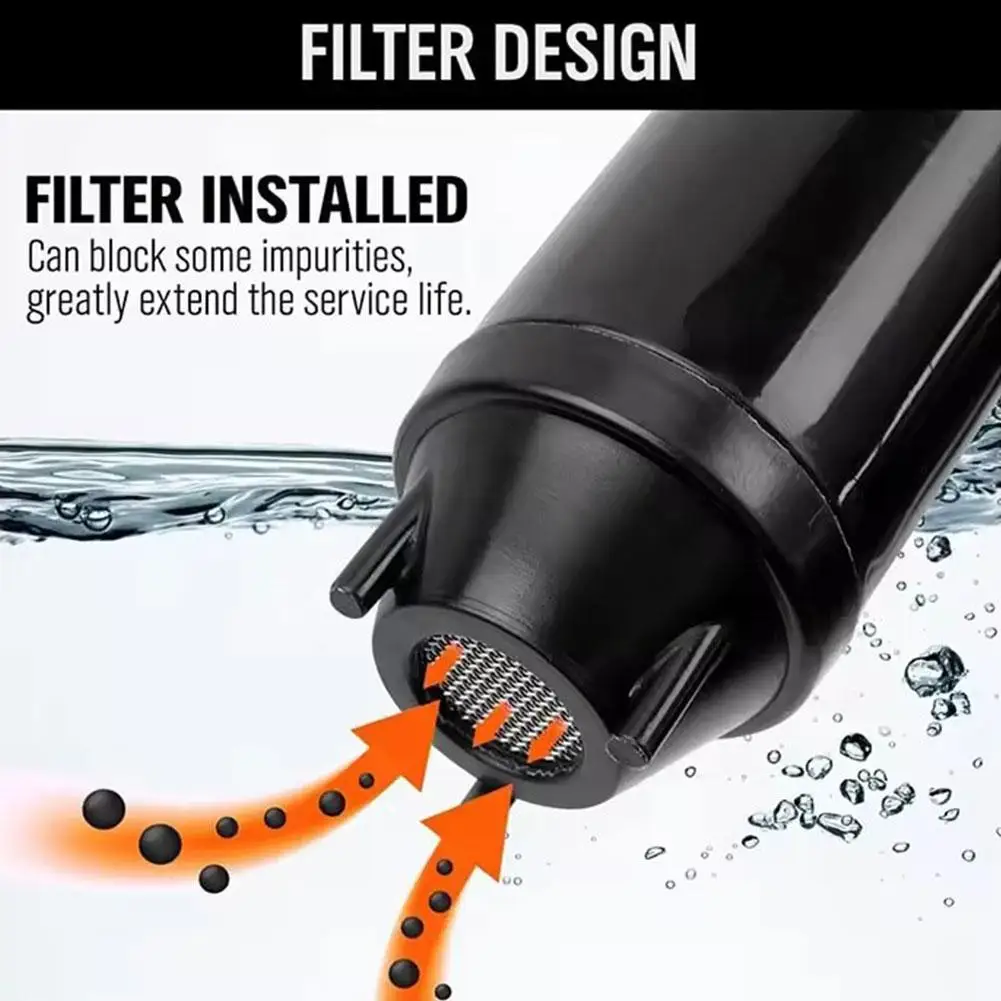 Liquid Transfer Pump Battery Powered Fuel Transfer Pump With Flow Control Nozzle 2.4 Gallons Per Min Portable Transfer Pump