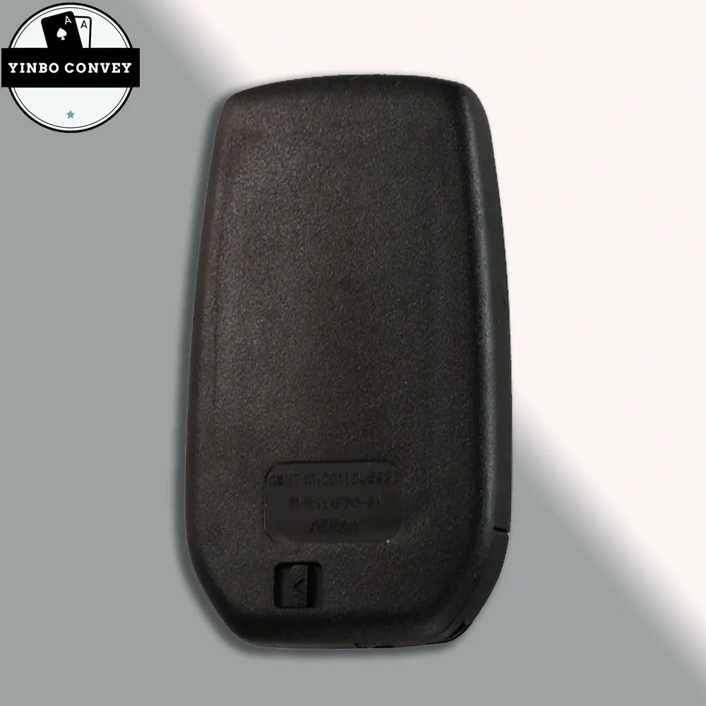 YINBO-Modified Smart Remote Key Shell 2/3/4Button (Board 5380) With Emergency Key Blade For Toyota Camry Grand Cruiser RVA4 Reiz