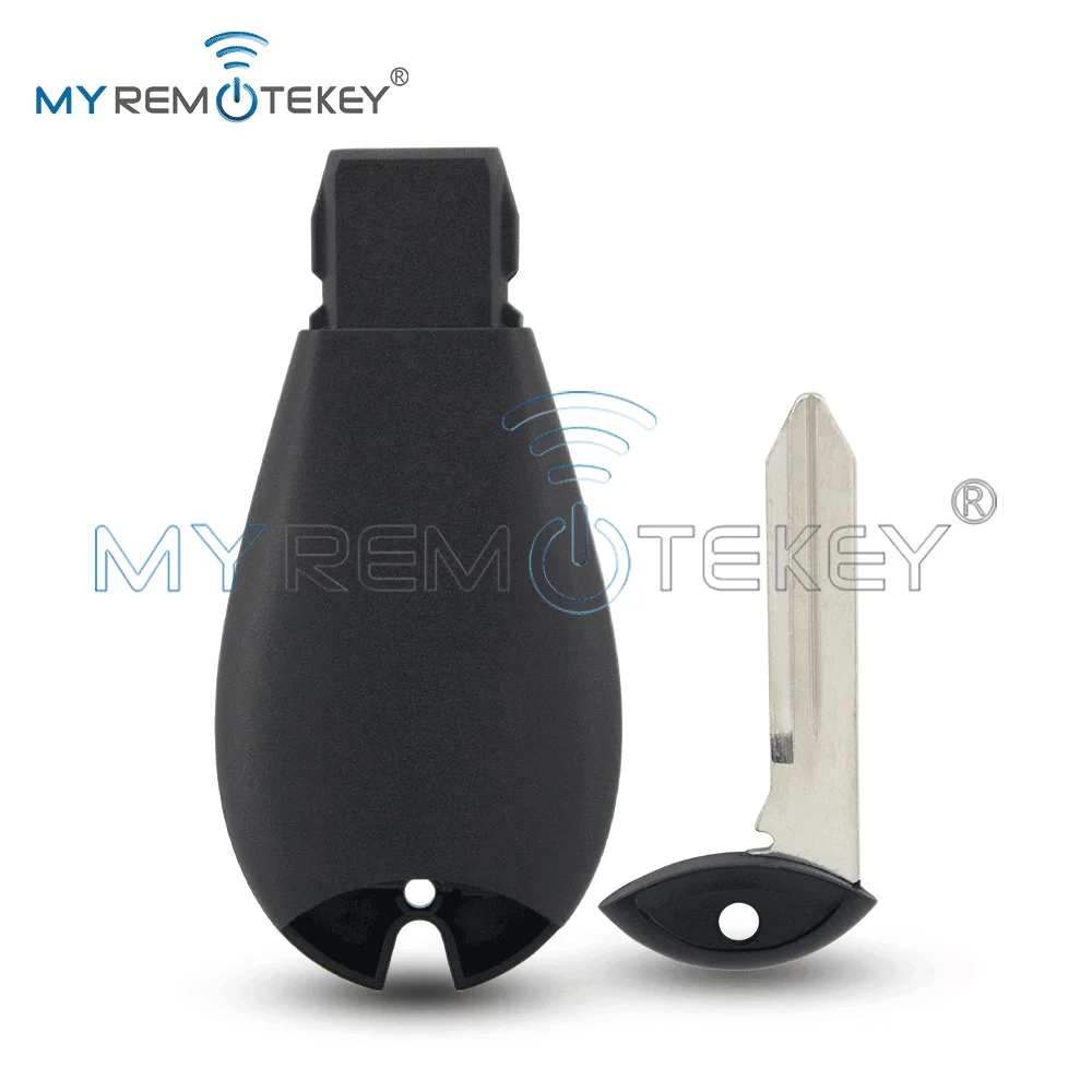 MYREMOTEKEY Remote Car Key Shell Fobik Key Case FCC GQ4-53T 3/4Buttons for Dodge RAM 2013 2014 2015 Jeep Cherokee 2014 2015