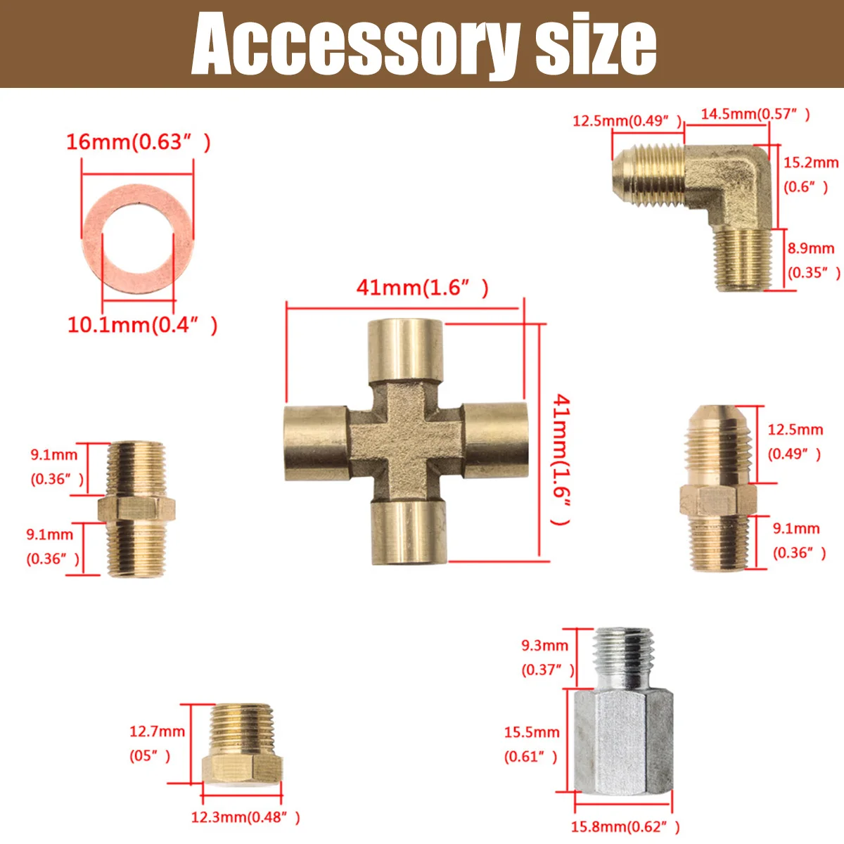 New Turbo Oil Feed Line Kit Universal Oil Return Line Kit Oil Drain Line Kit with 1/8 NPT, 90 ° 4 AN To 1/8 NPT Connector For