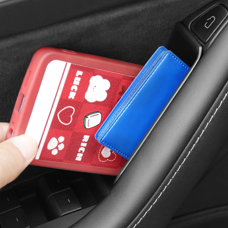 for Tesla Model 3/Y/Model YL Door Handle Storage Box, Front and Rear Door Storage and Organization Box, Storing Small Items