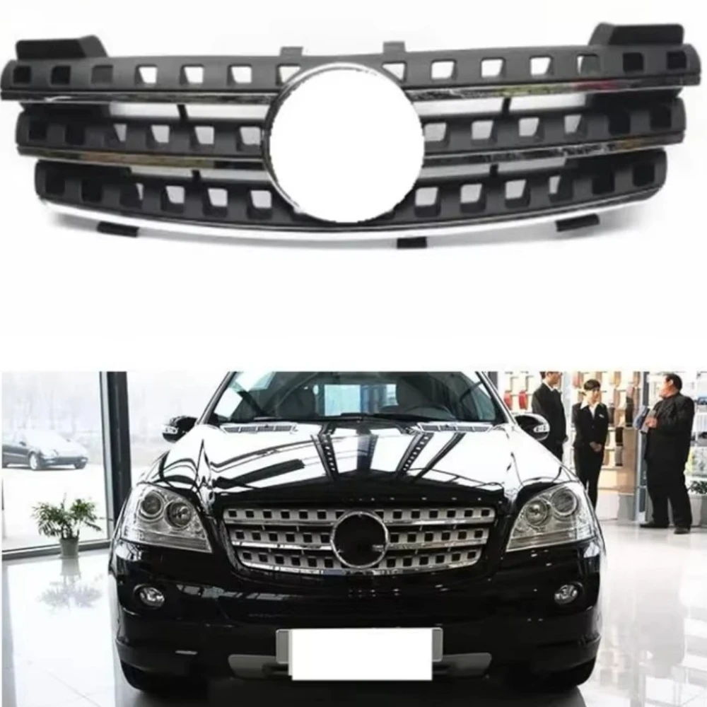 Front Bumper Grille Ventilation Network for Mercedes-Benz ML-Class W164 ML300 ML320 ML350 ML400 ML550 2005-2008