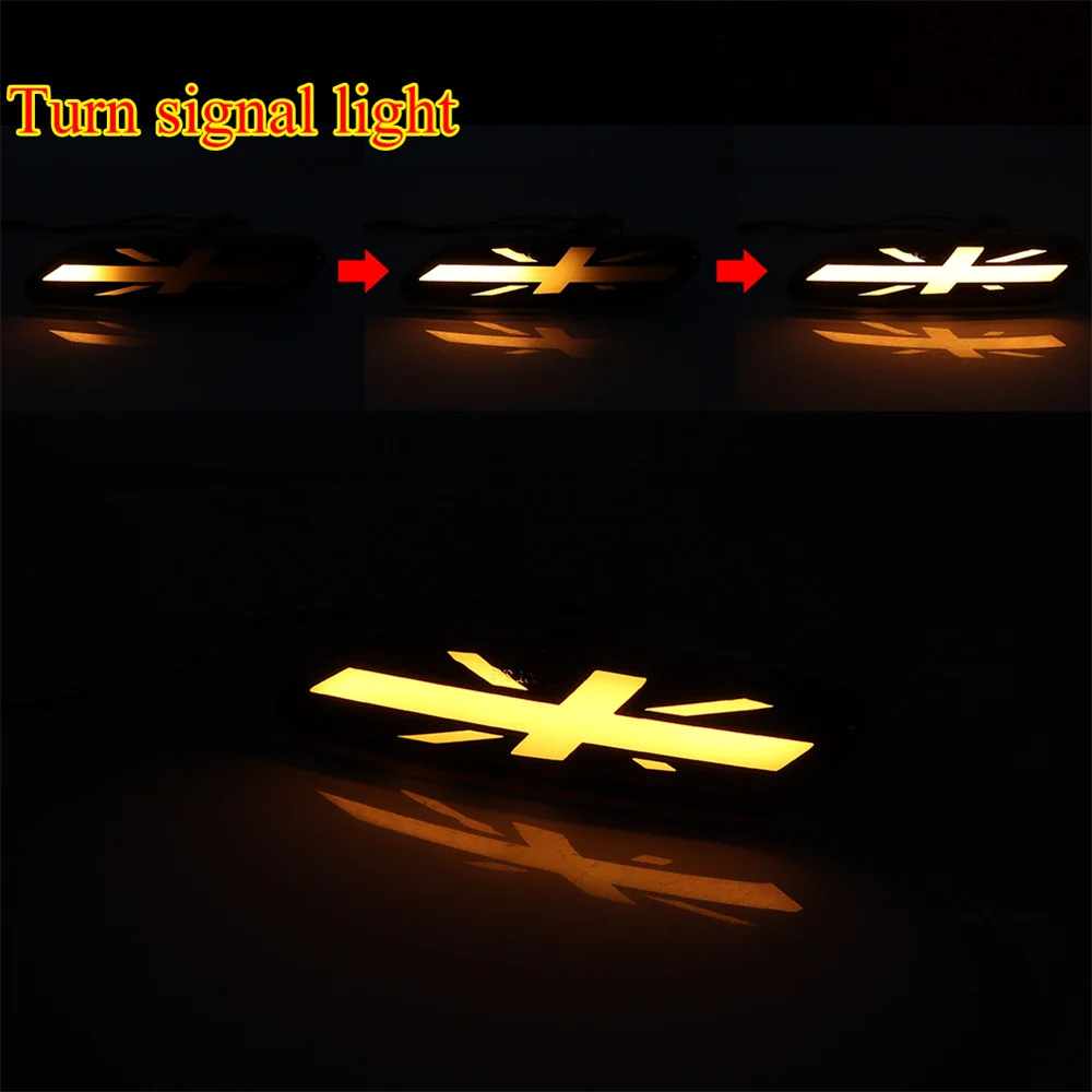 Sequential Blink Amber LED Car Front Fender Side Marker Turn Signal Lights For MINI Cooper R60 Countryman R61 Paceman 2011-2016