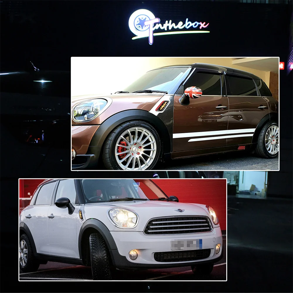 Sequential Blink Amber LED Car Front Fender Side Marker Turn Signal Lights For MINI Cooper R60 Countryman R61 Paceman 2011-2016