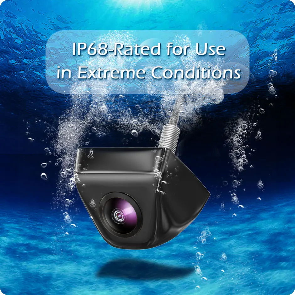 GreenYi 4.3/5/7 inch AHD IPS Monitor 1080P Night Vision Car Rear View Camera 170° Reverse Camera Night Vision Waterproof