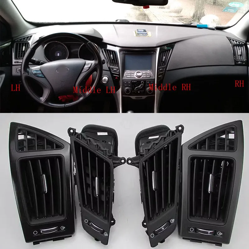Car Accessories Air Conditioner Outlet for Hyundai Sonata 2011-2015 Air Conditioning Vents