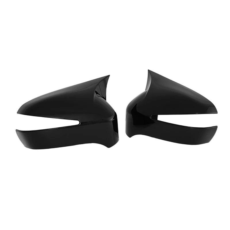 Bracingo Rearview Mirror Cover Fit For Honda Civic 8th 2006-2011 Gloss Black/Carbon Pattern Side Wing Mirror Cap Car Accessories