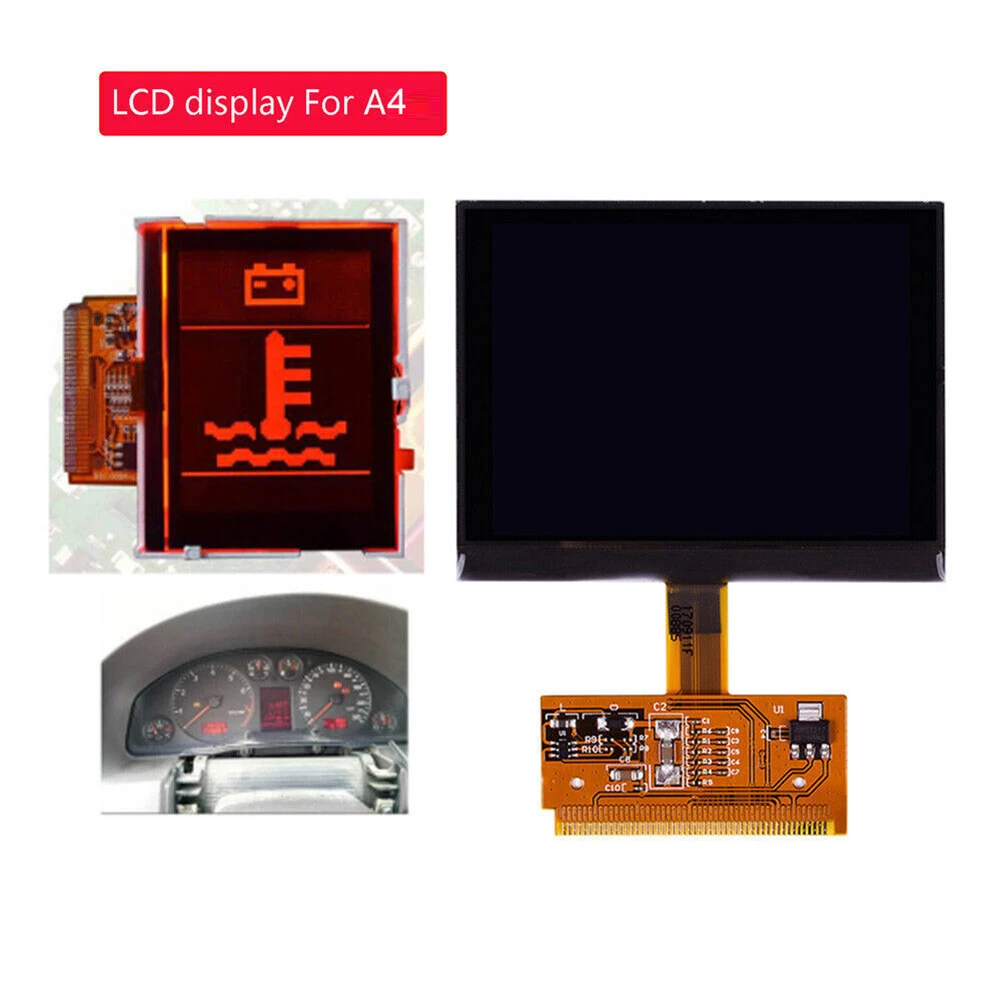 LCD Display Screen Instrument Cluster For A4 B5 1995-2001 For A6 C5 1997-2004 For A4 (B5) 1995-2001 For A6 (C5) 1997-2004