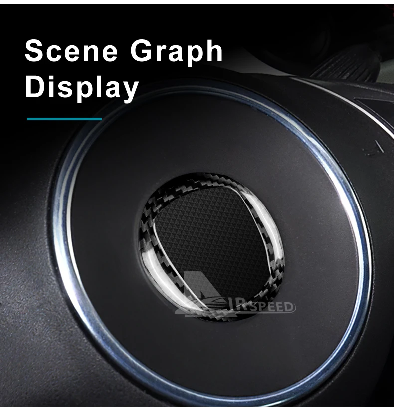 Real Hard Carbon Fiber Sticker For Fiat 500 Abarth 595 695 2008-2014 2015 2016 2017 2018 2019 2020 2021 2022 2023 Car Interior