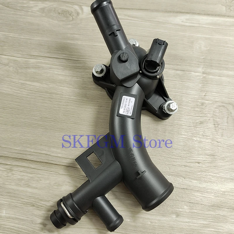 Engine Coolant Thermostat Housing 25193922 For Buick Encore Chevrolet Cruze Sonic Trax 1.4L Opel Vauxhall