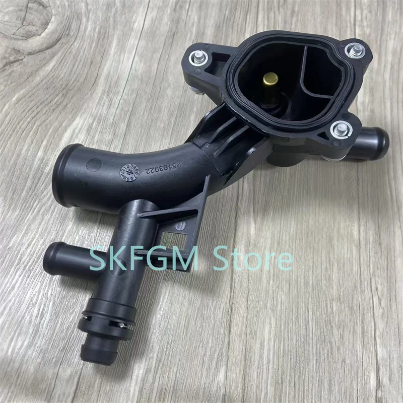 Engine Coolant Thermostat Housing 25193922 For Buick Encore Chevrolet Cruze Sonic Trax 1.4L Opel Vauxhall