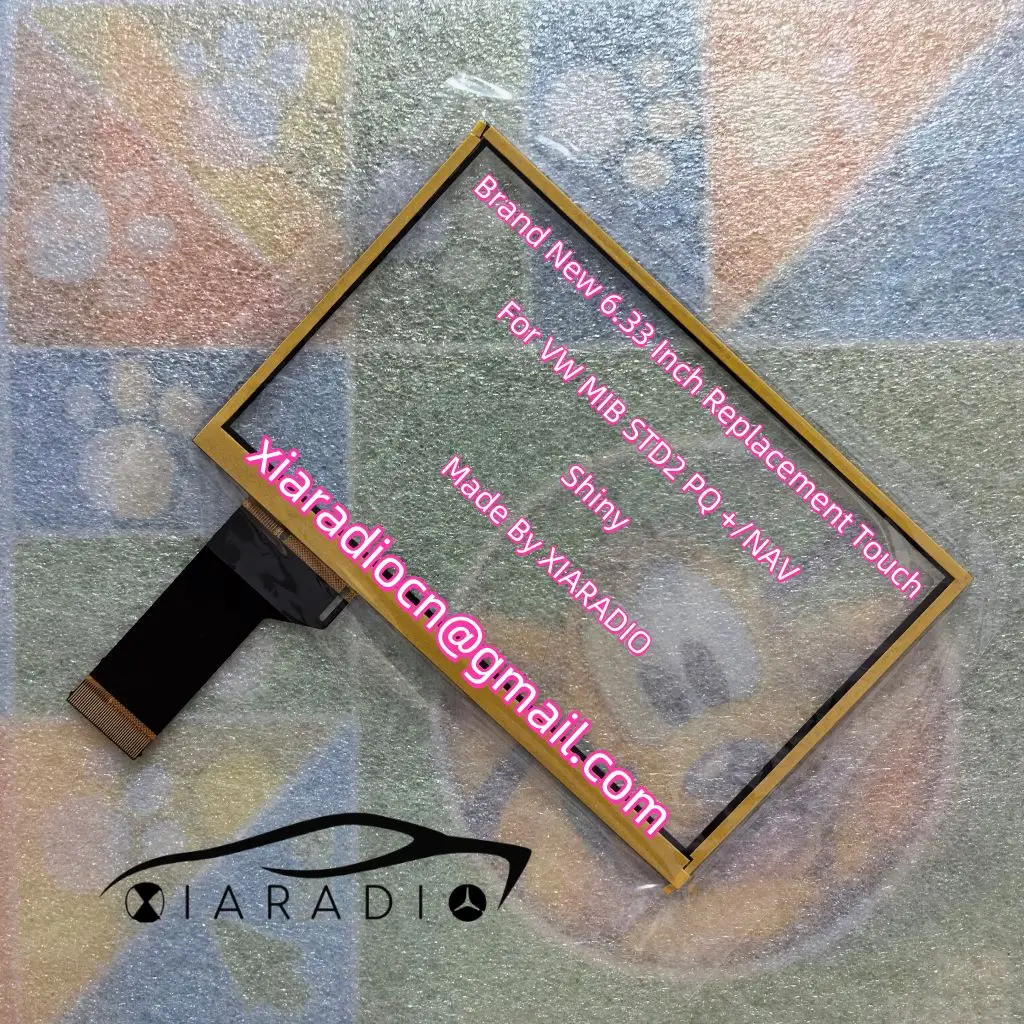 Wholesale 6.33 Inch Touch Screen TDO-WVGA0633F00039 WVGA0633F00045 For VW MIB STD2 PQ Car Multimedia Navigation Radio