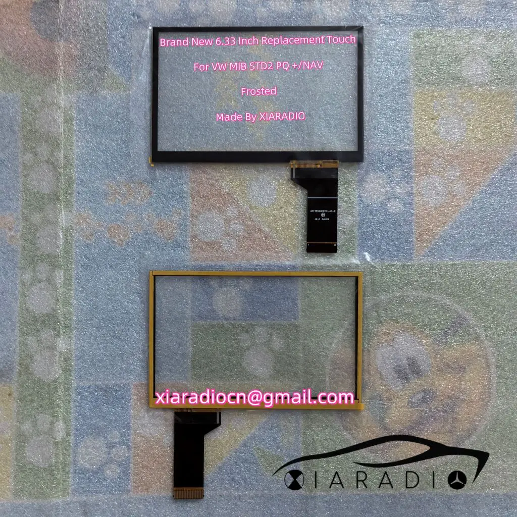 Wholesale 6.33 Inch Touch Screen TDO-WVGA0633F00039 WVGA0633F00045 For VW MIB STD2 PQ Car Multimedia Navigation Radio