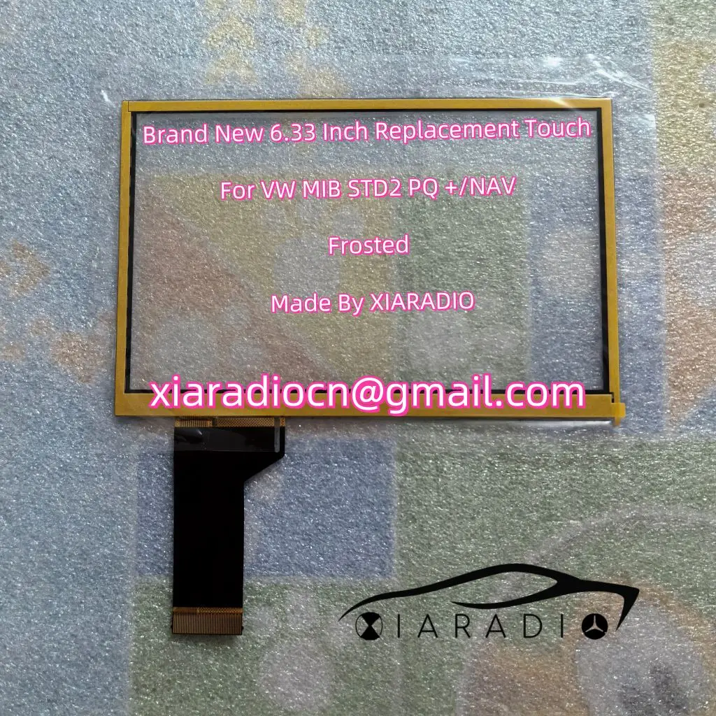 Wholesale 6.33 Inch Touch Screen TDO-WVGA0633F00039 WVGA0633F00045 For VW MIB STD2 PQ Car Multimedia Navigation Radio