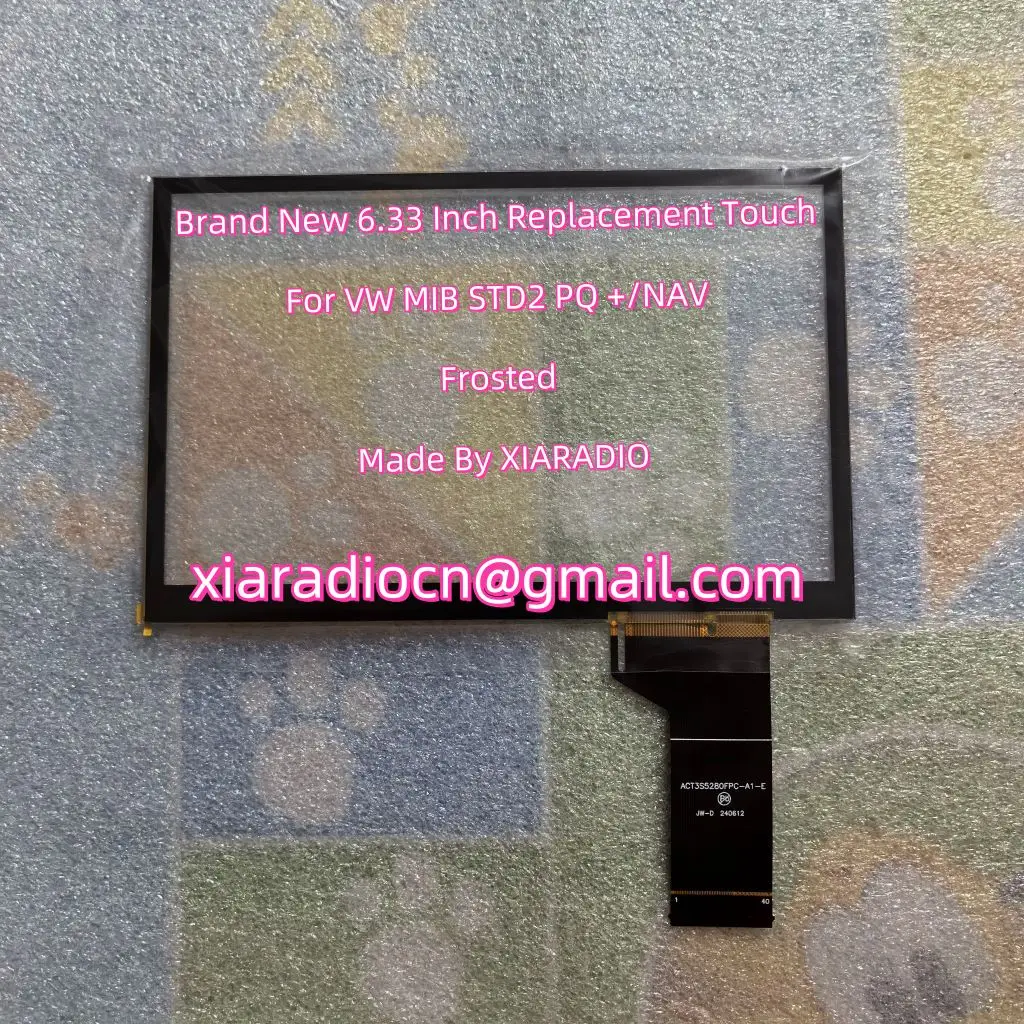 Wholesale 6.33 Inch Touch Screen TDO-WVGA0633F00039 WVGA0633F00045 For VW MIB STD2 PQ Car Multimedia Navigation Radio