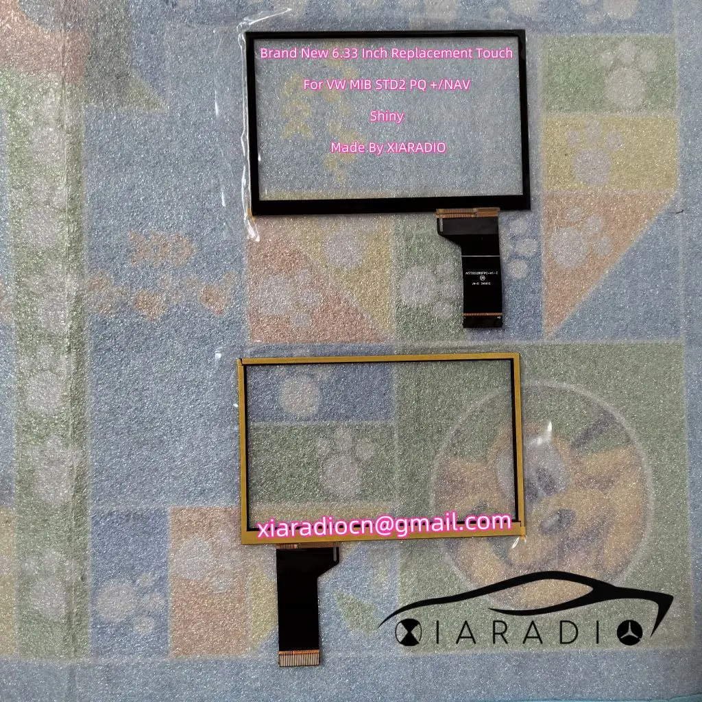 Wholesale 6.33 Inch Touch Screen TDO-WVGA0633F00039 WVGA0633F00045 For VW MIB STD2 PQ Car Multimedia Navigation Radio