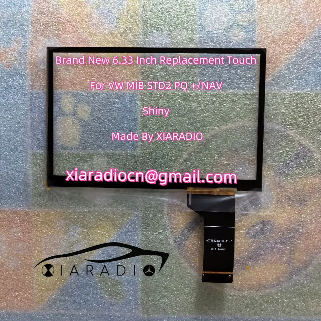 Wholesale 6.33 Inch Touch Screen TDO-WVGA0633F00039 WVGA0633F00045 For VW MIB STD2 PQ Car Multimedia Navigation Radio