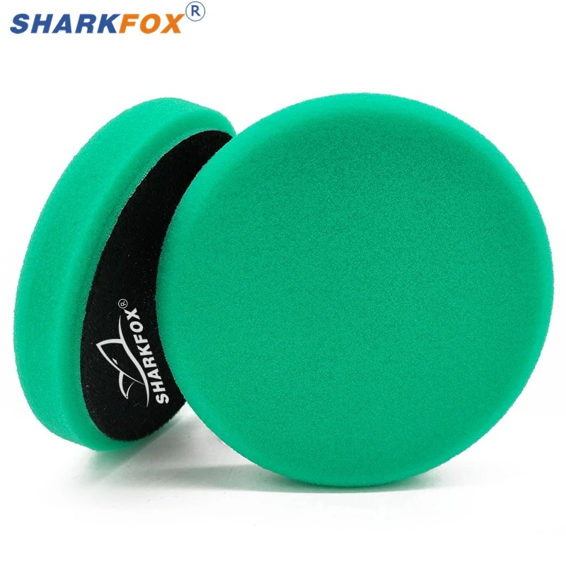 Sharkfox 5"(125mm) /6"(150mm) Car Sponge Buffing Polishing Pads For DA/RO/GA Car Buffer Polisher