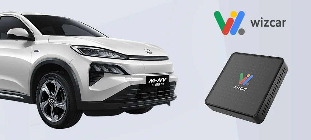 WIZCAR A3 Converter Real-time Maps Online Music Android Auto Adapter For Honda MNV XNV VE1 ENS1 ENP1 for Android Phone Use
